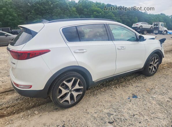 KNDPR3A67K7594041 2019 KIA SPORTAGE White Trasero derecho