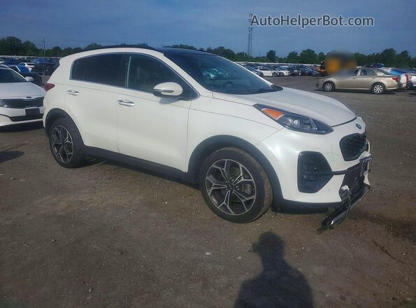 KNDPR3A67L7739919 2020 KIA SPORTAGE White წინა მარჯვენა