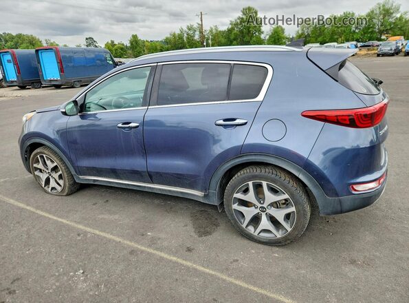 KNDPR3A69H7129821 2017 KIA SPORTAGE Blue Հետևի ձախ