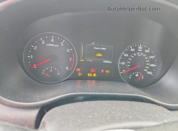 KNDPR3A69H7129821 2017 KIA SPORTAGE Blue Սարքավորումների վահանակի տեսք