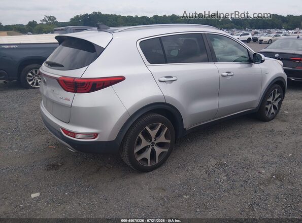 KNDPRCA62H7084656 2017 KIA SPORTAGE Silver Trasero derecho