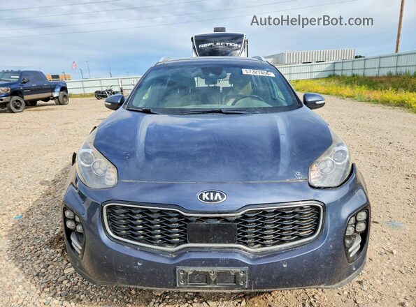 KNDPRCA62H7171277 2017 KIA SPORTAGE Blue Vista frontal