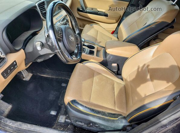KNDPRCA62H7171277 2017 KIA SPORTAGE Blue Vista interior delantera