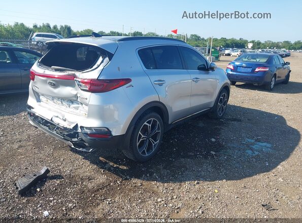 KNDPRCA63L7828340 2020 KIA SPORTAGE Silver Задня права чверть