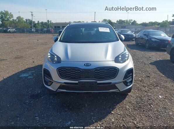 KNDPRCA63L7828340 2020 KIA SPORTAGE Silver Вид задньої частини салону