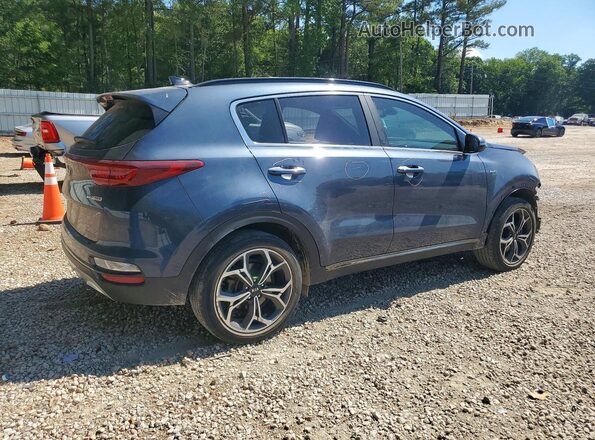 KNDPRCA63N7002042 2022 KIA SPORTAGE Blue Задня права чверть