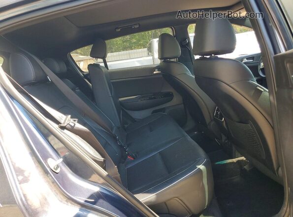 KNDPRCA63N7002042 2022 KIA SPORTAGE Blue Вид задньої частини салону