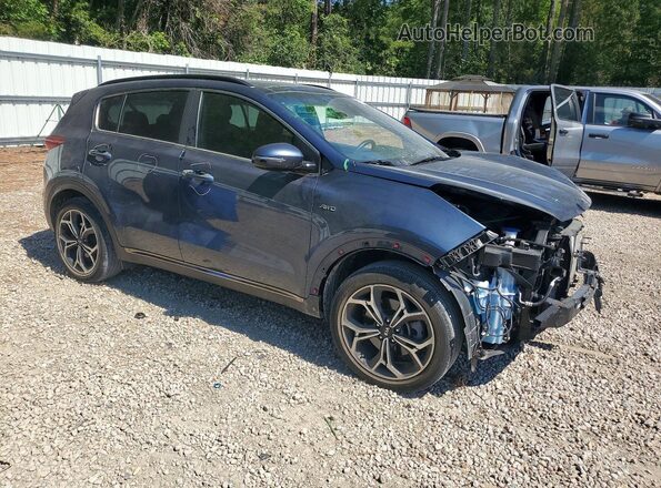 KNDPRCA63N7002042 2022 KIA SPORTAGE Blue Передня права чверть