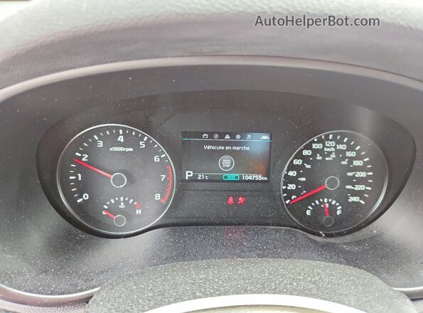 KNDPRCA63N7946620 2022 KIA SPORTAGE Red Widok zestawu wskaźników