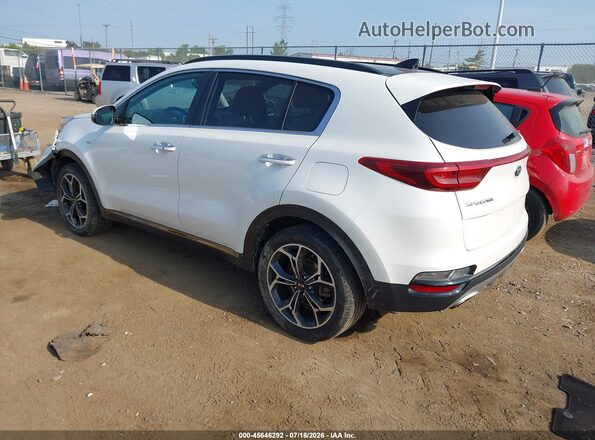 KNDPRCA64L7801311 2020 KIA SPORTAGE White Հետևի ձախ