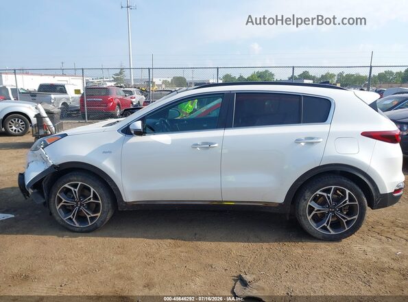 KNDPRCA64L7801311 2020 KIA SPORTAGE White Սալոնի 360 աստիճան տեսք