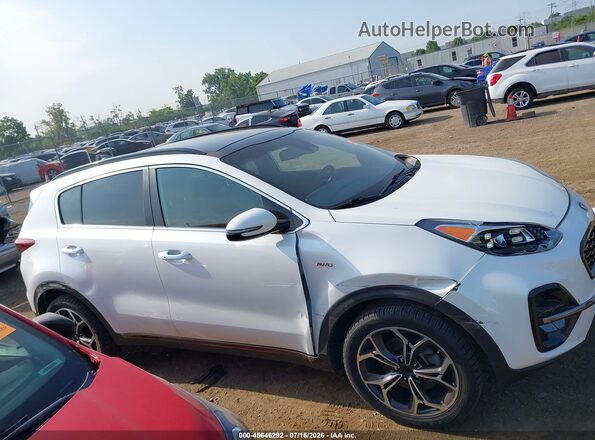 KNDPRCA64L7801311 2020 KIA SPORTAGE White Սալոնի հետևի տեսք