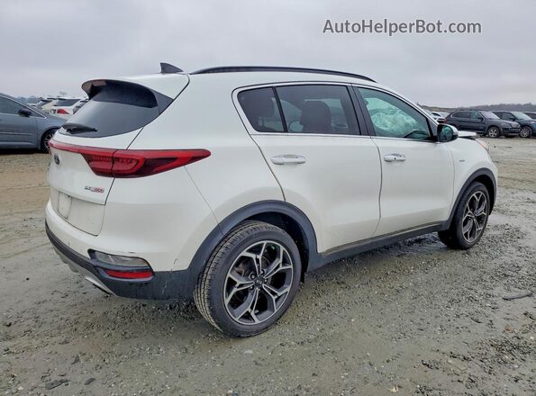 KNDPRCA64M7877628 2021 KIA SPORTAGE White Rear right
