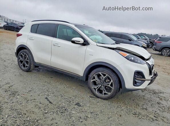 KNDPRCA64M7877628 2021 KIA SPORTAGE White Front right