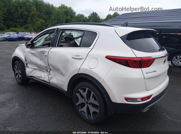 KNDPRCA65J7328872 2018 KIA SPORTAGE White Trasero izquierdo