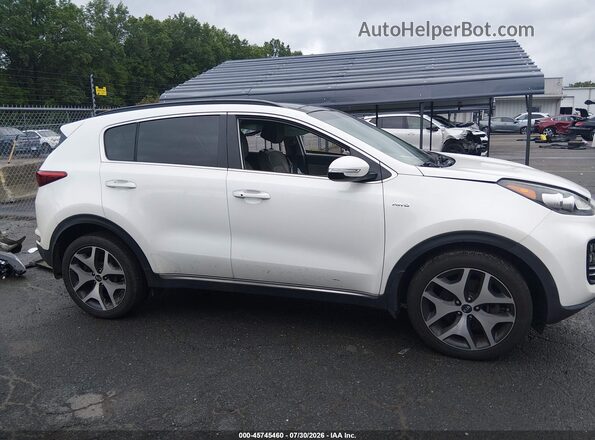 KNDPRCA65J7328872 2018 KIA SPORTAGE White Vista interior de 360 grados