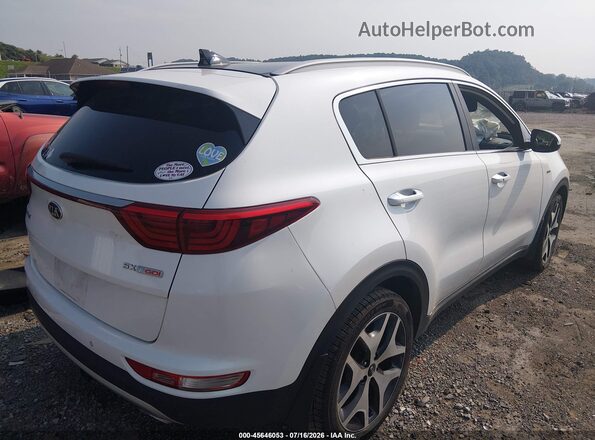 KNDPRCA67H7093434 2017 KIA SPORTAGE White Tył prawy