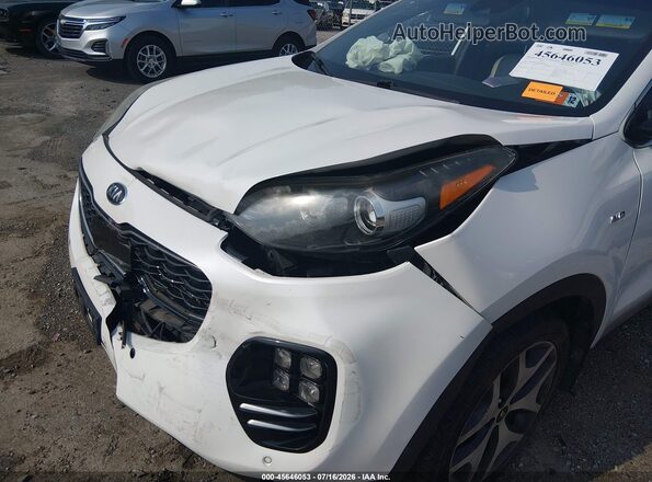 KNDPRCA67H7093434 2017 KIA SPORTAGE White Widok z przodu