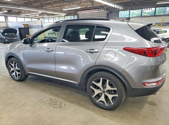 KNDPRCA67K7524040 2019 KIA SPORTAGE Gray Rear left
