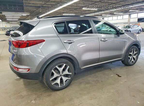 KNDPRCA67K7524040 2019 KIA SPORTAGE Gray Rear right