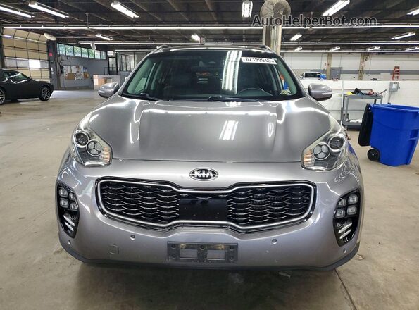KNDPRCA67K7524040 2019 KIA SPORTAGE Gray Front view