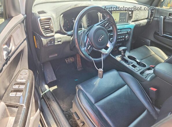 KNDPRCA67N7996310 2022 KIA SPORTAGE White Vista del salpicadero