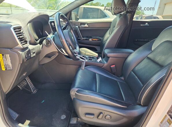 KNDPRCA67N7996310 2022 KIA SPORTAGE White Vista interior delantera