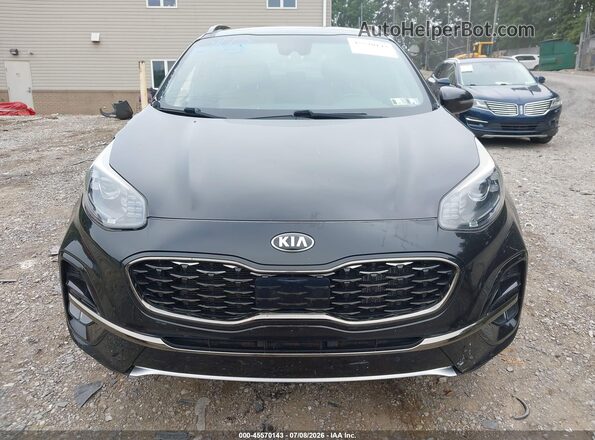 KNDPRCA68L7663014 2020 KIA SPORTAGE Black Widok zestawu wskaźników