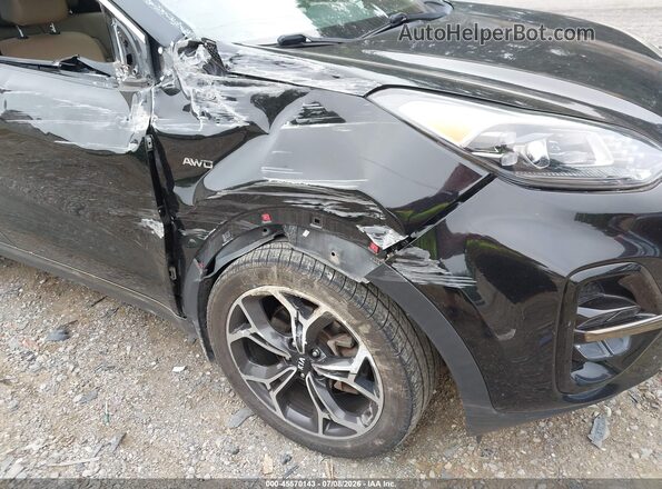 KNDPRCA68L7663014 2020 KIA SPORTAGE Black Widok z przodu