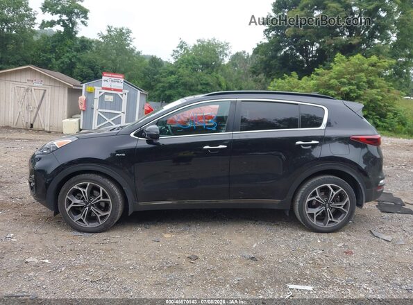 KNDPRCA68L7663014 2020 KIA SPORTAGE Black Widok wnętrza 360 stopni