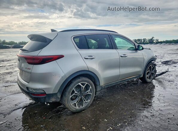 KNDPRCA69N7028161 2022 KIA SPORTAGE Silver Trasero derecho