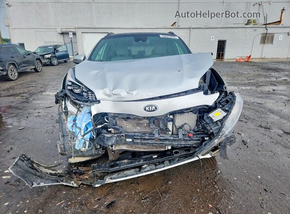 KNDPRCA69N7028161 2022 KIA SPORTAGE Silver Vista frontal