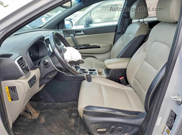 KNDPRCA69N7028161 2022 KIA SPORTAGE Silver Vista interior delantera