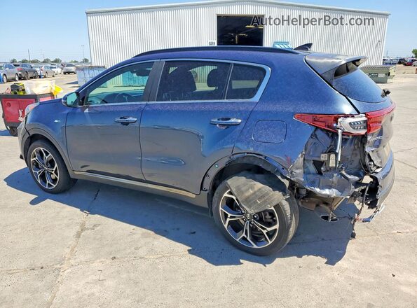 KNDPRCA6XL7764314 2020 KIA SPORTAGE Blue Tył lewy