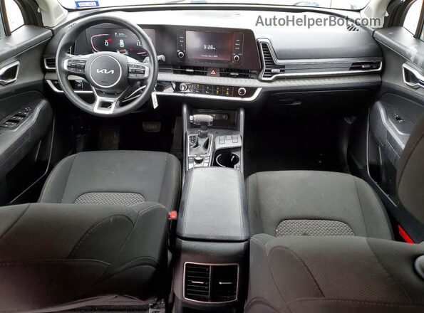 KNDPU3AF0P7034562 2023 KIA SPORTAGE Gray Dashboard view