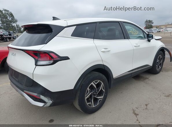 KNDPU3AF0P7182680 2023 KIA SPORTAGE White უკანა მარჯვენა