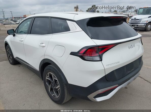 KNDPU3AF0P7182680 2023 KIA SPORTAGE White უკანა მარცხენა
