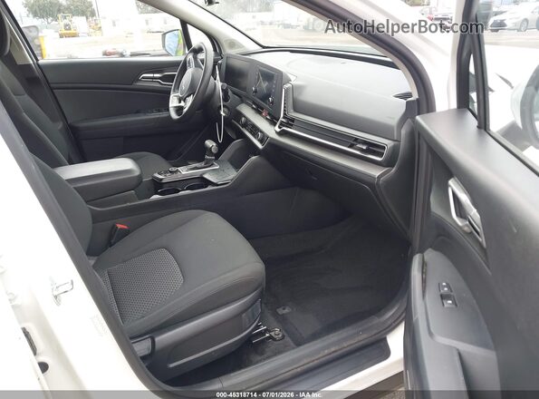 KNDPU3AF0P7182680 2023 KIA SPORTAGE White წინა სალონის ხედი
