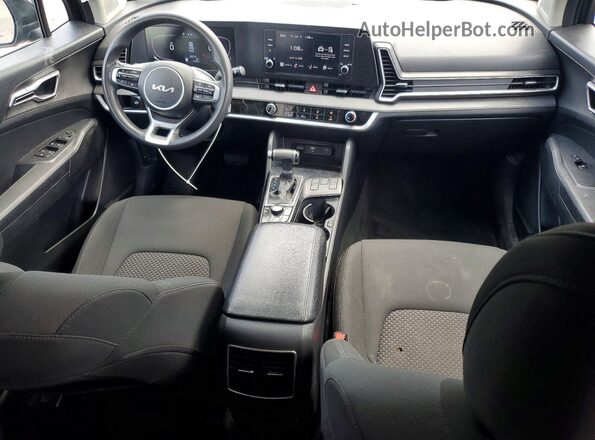KNDPU3AF3P7155358 2023 KIA SPORTAGE Black Widok deski rozdzielczej