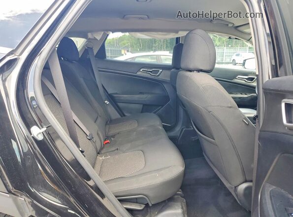 KNDPU3AF3P7155358 2023 KIA SPORTAGE Black Widok wnętrza z tyłu