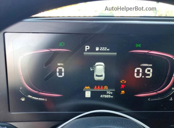 KNDPU3AF4P7035228 2023 KIA SPORTAGE Gray Սարքավորումների վահանակի տեսք