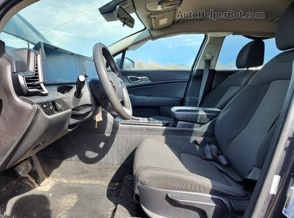 KNDPU3AF5P7036453 2023 KIA SPORTAGE Gray Вид салону спереду