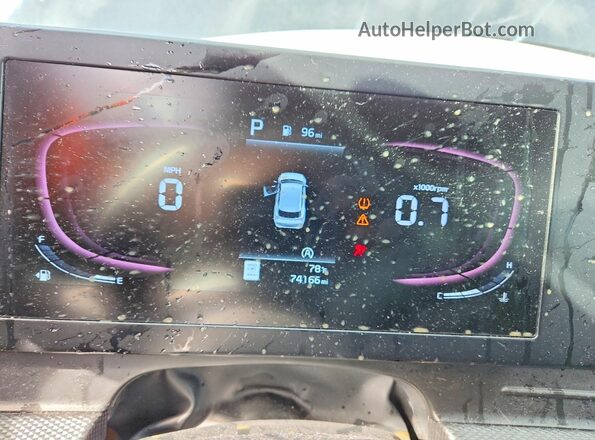 KNDPU3AF5P7036453 2023 KIA SPORTAGE Gray Вид щитка приладів