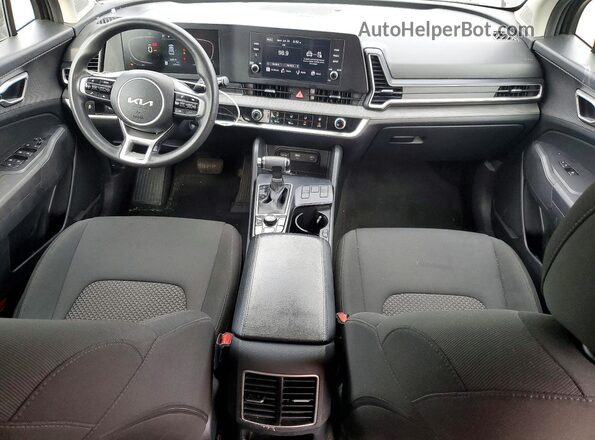 KNDPU3AF6P7162613 2023 KIA SPORTAGE Black Dashboard view