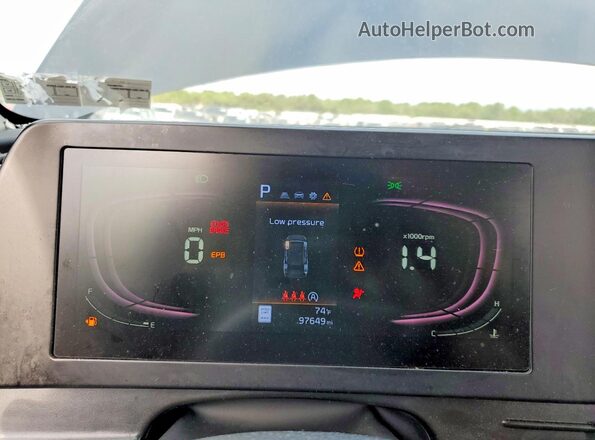 KNDPU3AF6P7162613 2023 KIA SPORTAGE Black Instrument cluster view
