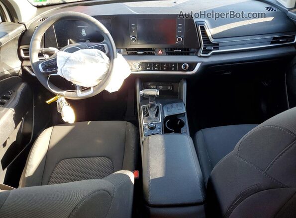 KNDPU3AF7P7035062 2023 KIA SPORTAGE White წინა პანელის ხედი