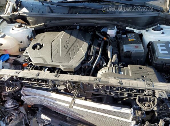 KNDPU3AF7P7035062 2023 KIA SPORTAGE White ძრავის განყოფილების ხედი
