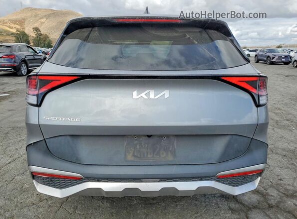 KNDPU3AF8P7036012 2023 KIA SPORTAGE Silver Widok z tyłu