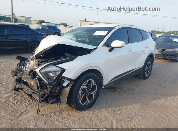 KNDPU3AF9P7106942 2023 KIA SPORTAGE Белый Передняя левая четверть