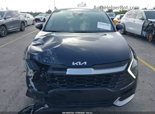 KNDPU3DF1R7280776 2024 KIA SPORTAGE Black ხელსაწყოთა პანელის ხედი